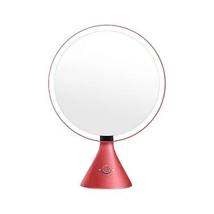 斐色耐摇摇镜手持化妆镜台式led带灯补光放大镜便携磁吸女生礼物