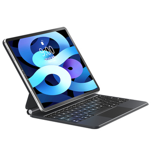 BOW航世2022新款ipad键盘保护套11寸蓝牙妙控一体适用苹果2021款pro平板壳电脑鼠标10.9寸触控air4/5磁吸悬浮