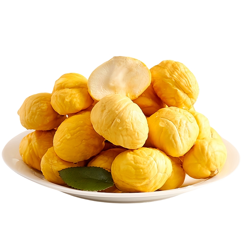 湖北去皮無(wú)殼板栗仁新鮮真空包裝生板栗子板栗肉特產(chǎn)生鮮板栗仁