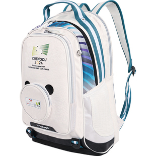 VICTOR/威克多羽毛球包胜利熊猫独立鞋仓大容量运动双肩包BR5026