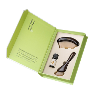 梵沐记紫颜养生梳子礼盒按摩梳套装羊角经刮痧板送妈妈礼物送礼女