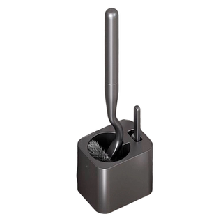 高级感带底座置物架壁挂一套洗厕所神器马桶刷无死角家用2026新款