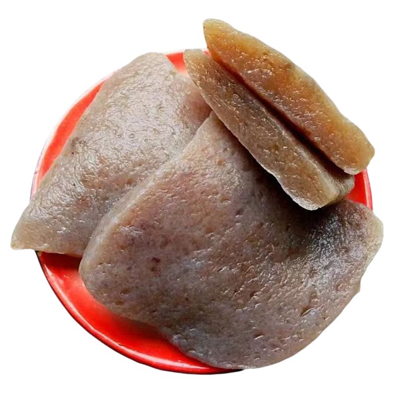 手工新鲜黑魔芋豆腐块特产