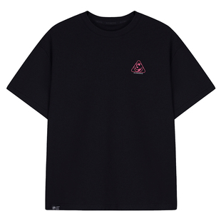 「蜀绣」新春系列熊猫刺绣短袖T恤2026新款男女透气速干户外上衣