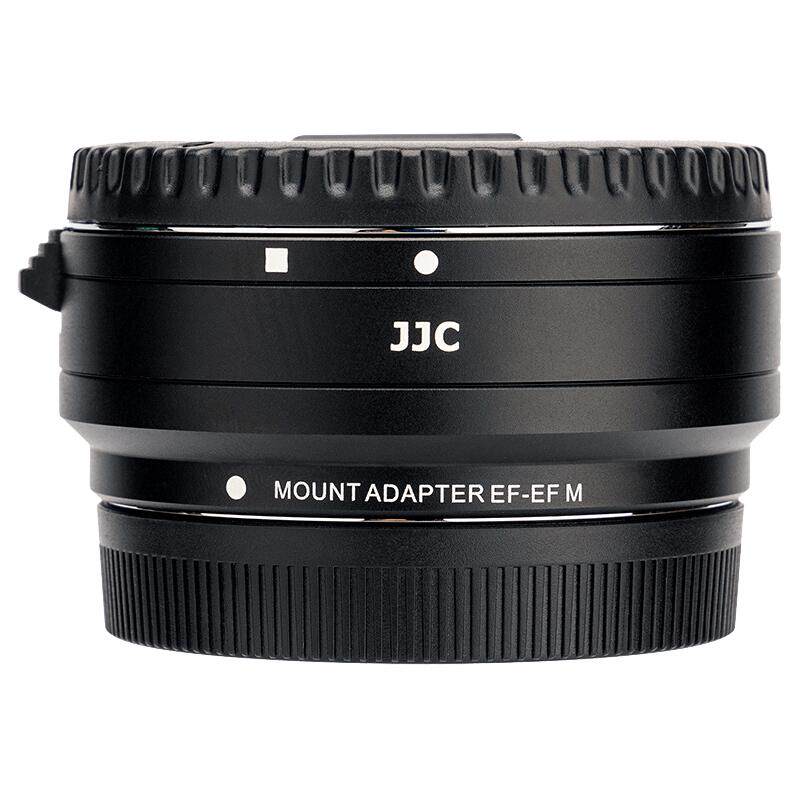 JJC适用佳能EF-EOSM转接环EF/EF-S镜头转EF-M卡口机身M50II M3 M6 M100 M200 M6II微单永诺小痰盂卡口适配器