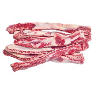 牛肉新货鲜冻原切雪花牛肋条烧鸟家庭烤肉食材牛腩生鲜冷冻商用