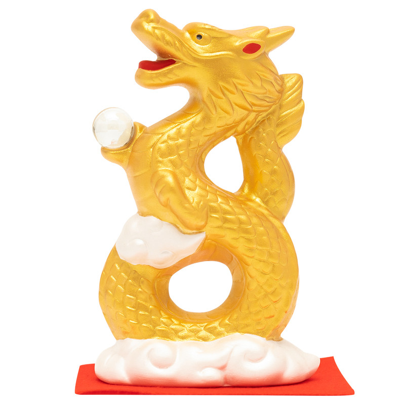 日本药师窑生肖龙纯手工制品