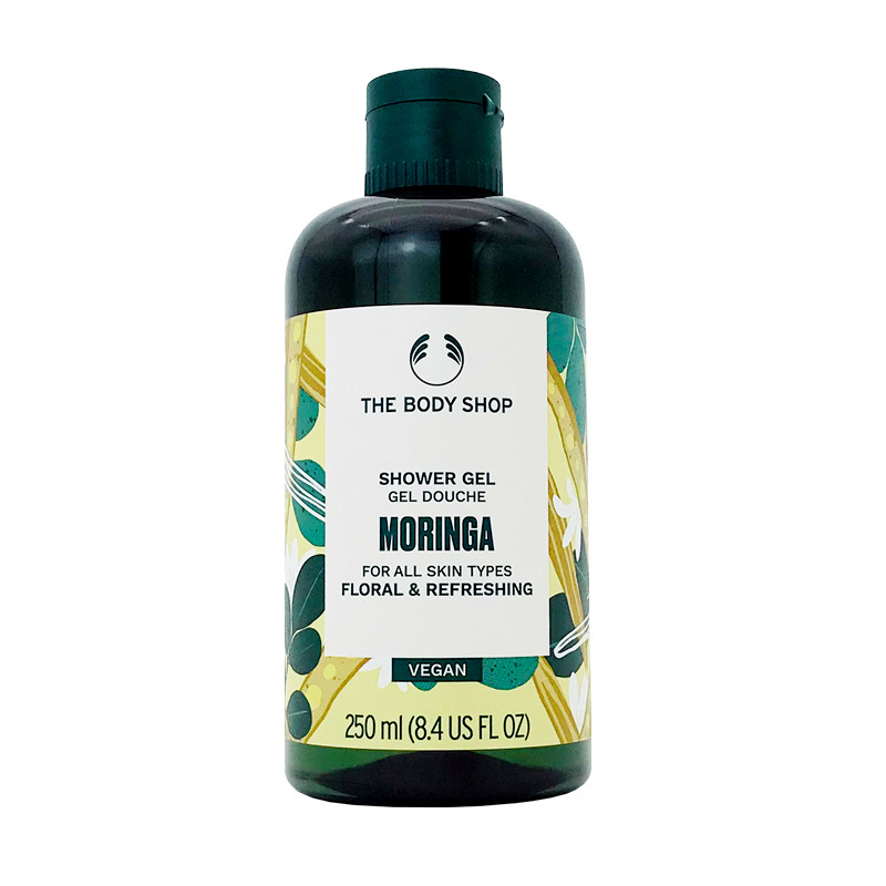 英国THEBODYSHOP沐浴露草莓玫瑰