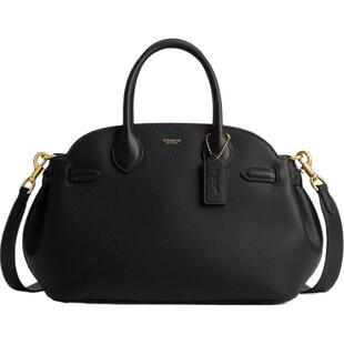 COACH/蔻驰奥莱女士牛皮革EMPIRE CARRYALL 28号手提包斜挎包