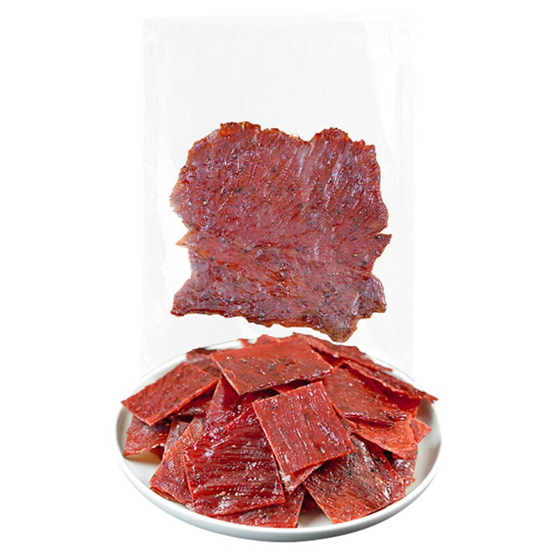 确食赞原切猪肉脯黑胡椒味