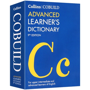柯林斯高阶英语词典 Collins COBUILD Advanced Learners Dictionary 第九版 英文原版字典工具书 英语单词词汇讲解 英文原版书