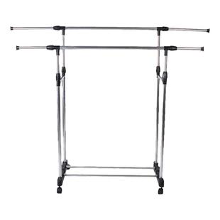 晾衣架凉衣架晒衣架落地折叠单双杆式室内阳台卧室挂衣服简易组装