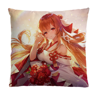 上杉绘梨衣抱枕龙族周边玩偶手办靠垫动漫二次元卧室沙发床头靠枕