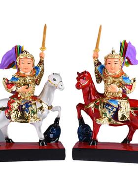 铭昌树脂摆件报马童子看扫护传