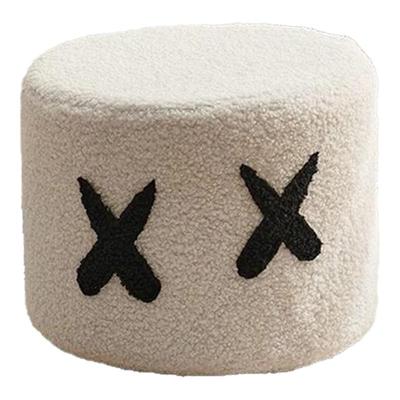 羊羔绒网红换鞋凳矮凳