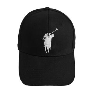 polo帽子女春夏保罗大马硬顶棒球帽男休闲户外遮阳运动鸭舌帽情侣