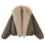 DIDDIMODA大翻领花苞/卡通刺绣外套/长裤