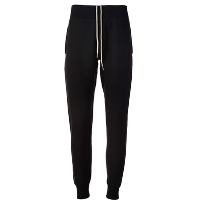 复古重磅横纹起绒保暖运动脚口