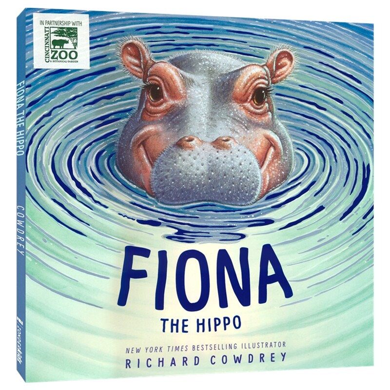 Fiona the Hippo 河马菲奥娜 Richard Cowdrey 励志故事绘本 精装 亲子读物 英语早教启蒙 英文原版进口儿童图书
