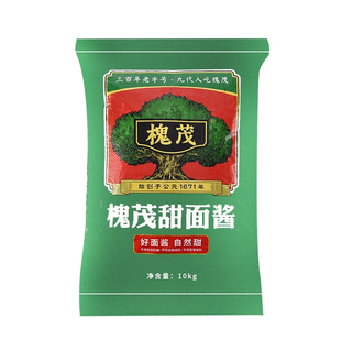 槐茂甜面酱商用10kg炸酱面鸡蛋灌饼手抓饼煎饼果子烤鸭酱专用家用