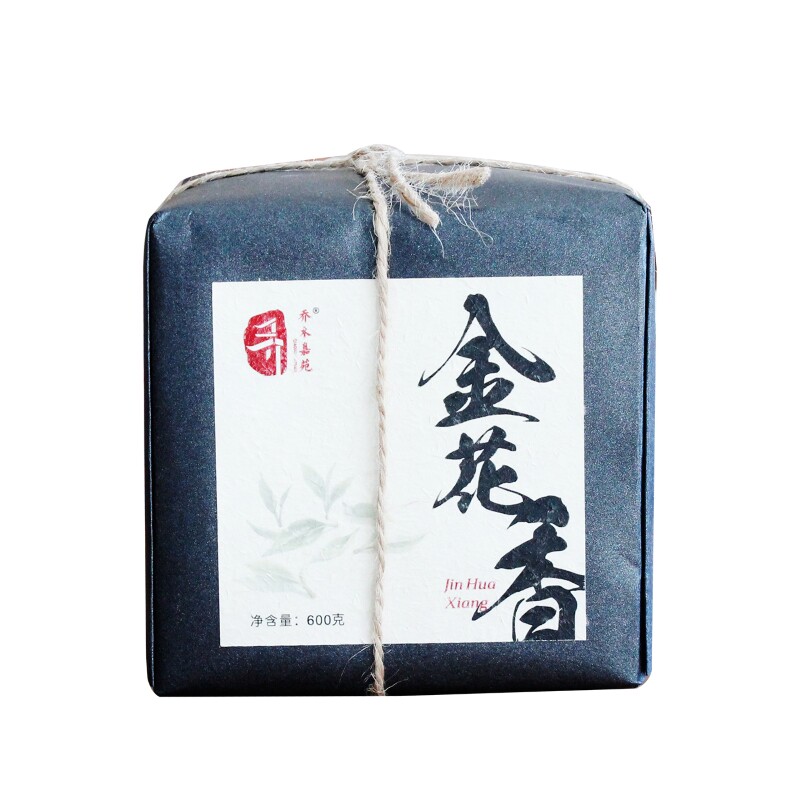 安化黑茶官方旗舰店正品金花茯砖茶正宗特级15年高端茶叶收藏送礼