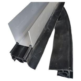 电动卷帘车库门底部密封条工业提升门胶条翻板门三元乙丙橡胶皮条