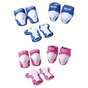 米高儿童轮滑鞋护具滑板溜冰鞋自行车平衡车骑行护膝护肘护手套装