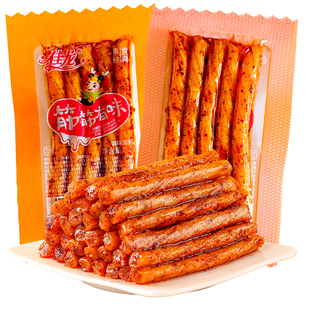 佳龙筋筋有味素牛筋劲道耐嚼博士素鸡筋辣条校园怀旧麻辣豆筋零食