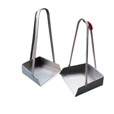 不锈钢簸箕家用加厚大号畚斗扫地家庭畚箕灰斗铁皮垃圾铲餐厅学校