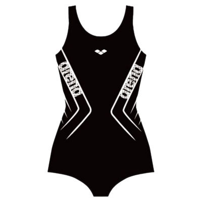 阿瑞娜短袖防晒保守显瘦连体泳衣