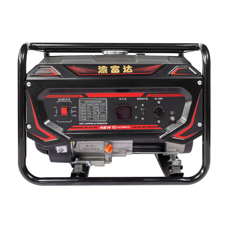 汽油发电机组小型户外便携3KW5KW6KW8千瓦大功率家用发电机组220V