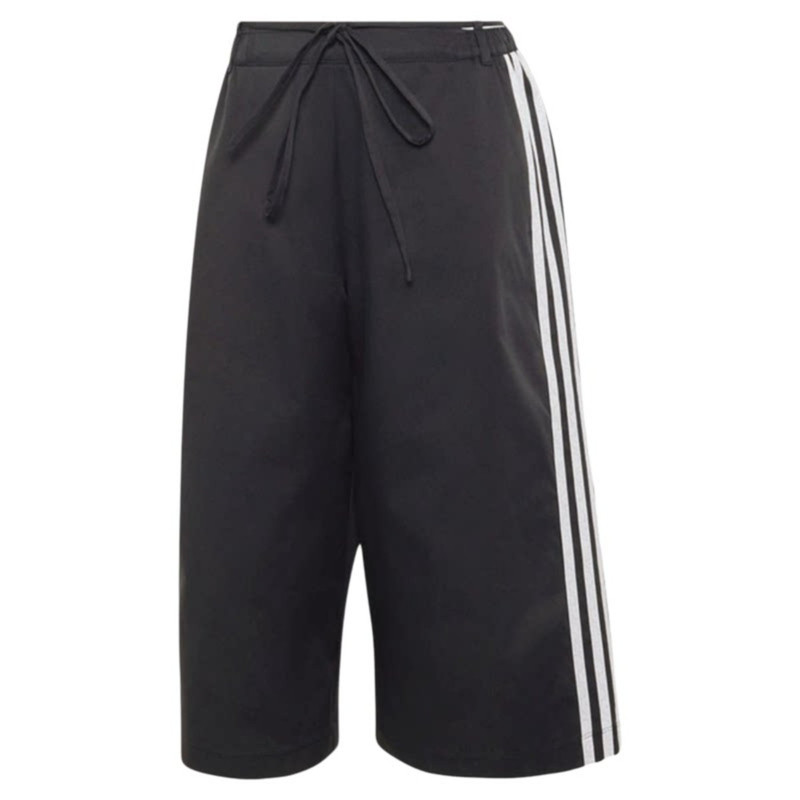 adidas阿迪达斯女裤三条纹舞动系列中裤梭织七分裤KZ4207 KZ4208
