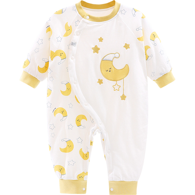 aengbay婴儿连体衣冬棉服女宝宝