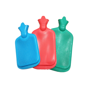 正品上海永字牌橡胶灌水热水袋防爆暖手暖脚暖被窝平斜纹送套包邮