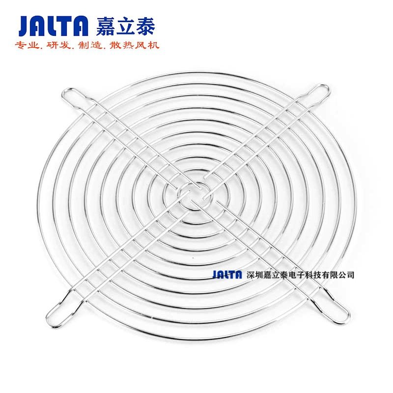 原头18公分U型风机网罩18CM弯网U型金属网18060风扇网镀铬