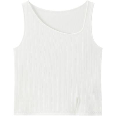 【商场同款】太平鸟女装2025年夏季新款凉感丝滑线背心A1EFF2121