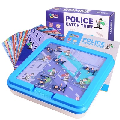 警察抓小偷桌游玩具儿童益智