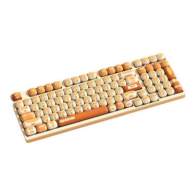 AKKO 馒头乐园主题键帽MOG高度五面热升华可爱个性十字小馒头键帽