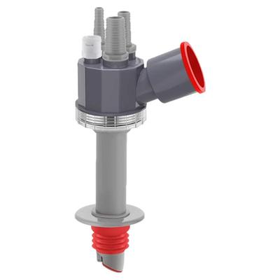 阳台洗衣机柜加长下水三通加高地漏接头烘干机扫地机排水管道四通