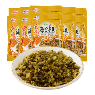 【一店酱菜】云楼海宁冬菜128g*10袋海宁特产酱菜下饭菜爽口咸菜