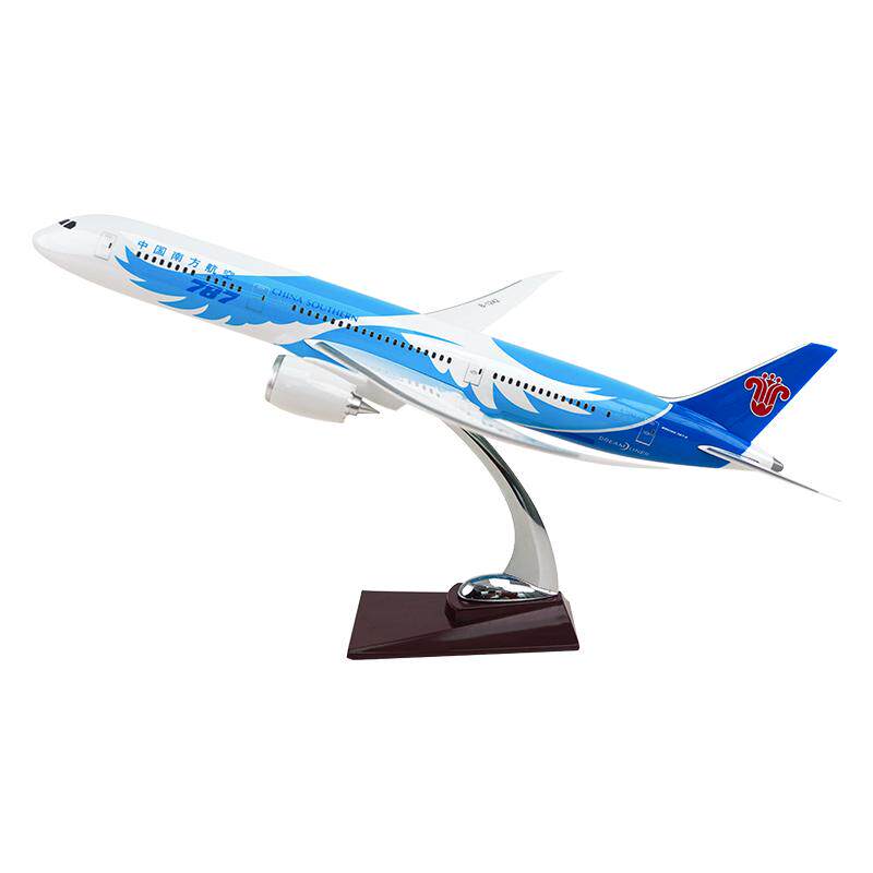 南航波音B787-16CM飞机航模摆件