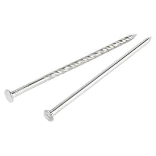 304不锈钢圆钉钢钉元钉木工钉水泥钉加长麻花钉洋钉地板钉子1.5寸