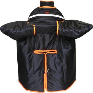 跨骑摩托车挡风被冬季加绒加厚加大加宽 125踏板车防风罩双面防水