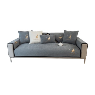 沙发垫四季通用轻奢风高端防滑沙发套罩防猫抓现代简约万能盖布巾