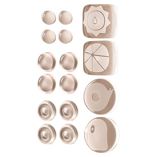 门把手防撞贴颗粒墙贴硅胶静音垫冰箱门贴门挡条防碰撞神器柜门后