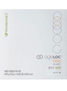 nuskin韩国如新绿茶/补充奶昔