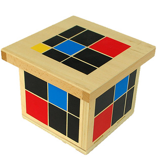 蒙氏数学教具三项式蒙特梭利感官专业教学用品二项式幼儿园玩具类