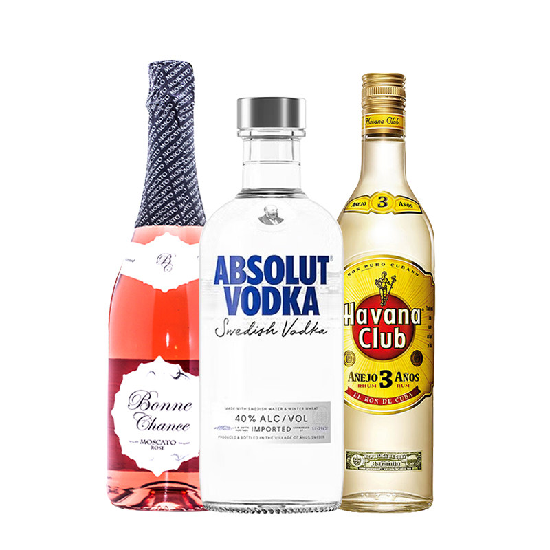 【紫霞仙子】伏特加基酒桃红起泡伏特加/Vodka