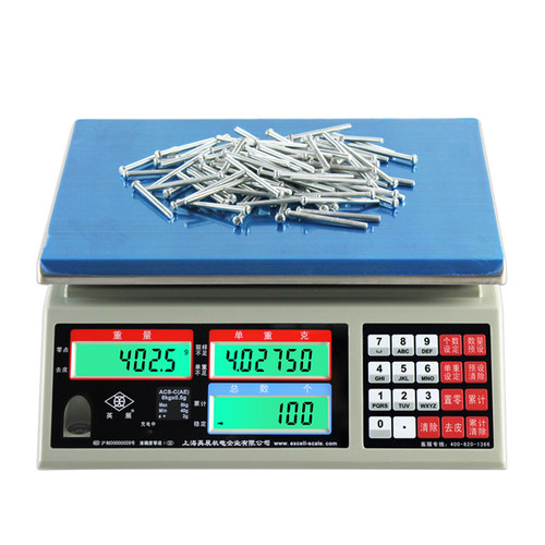 上海英展电子秤alh计数秤30kg工厂螺丝称重点数ACS-C(AE)3kg天平