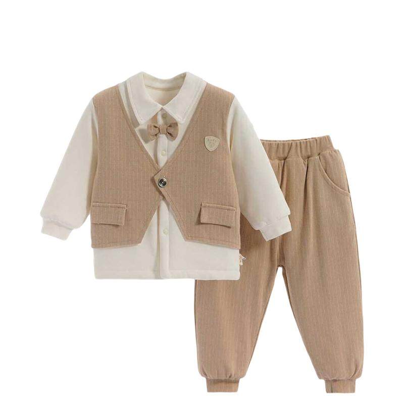 男童套装春秋装帅气生日宴周岁礼服儿童绅士小西装宝宝秋冬季衣服